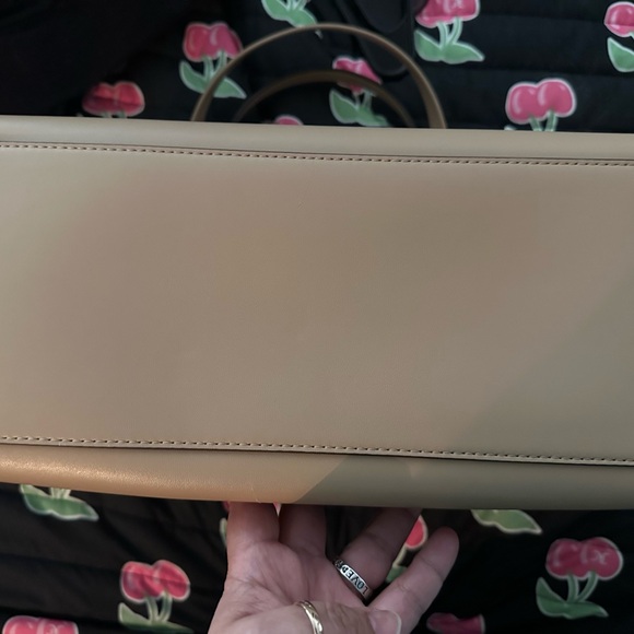 Michael Kors Tan Leather Tote Bag - Picture 6 of 6